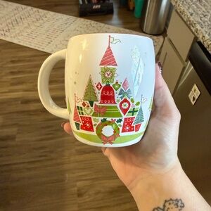 Festive Starbucks Castle Mug